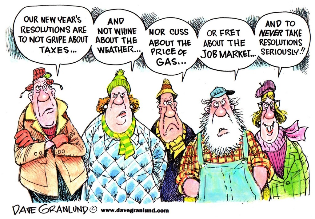 Resolutions Cartoon